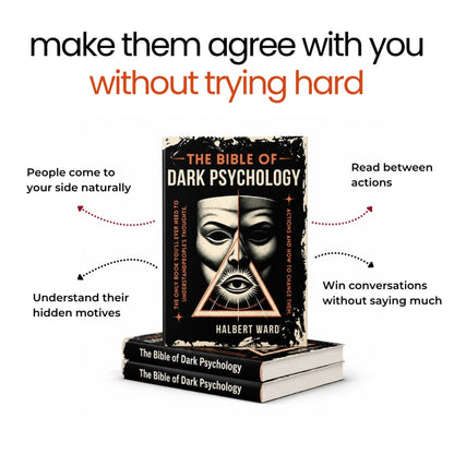 The Bible of Dark Psychology│Influence, Manipulation & Power